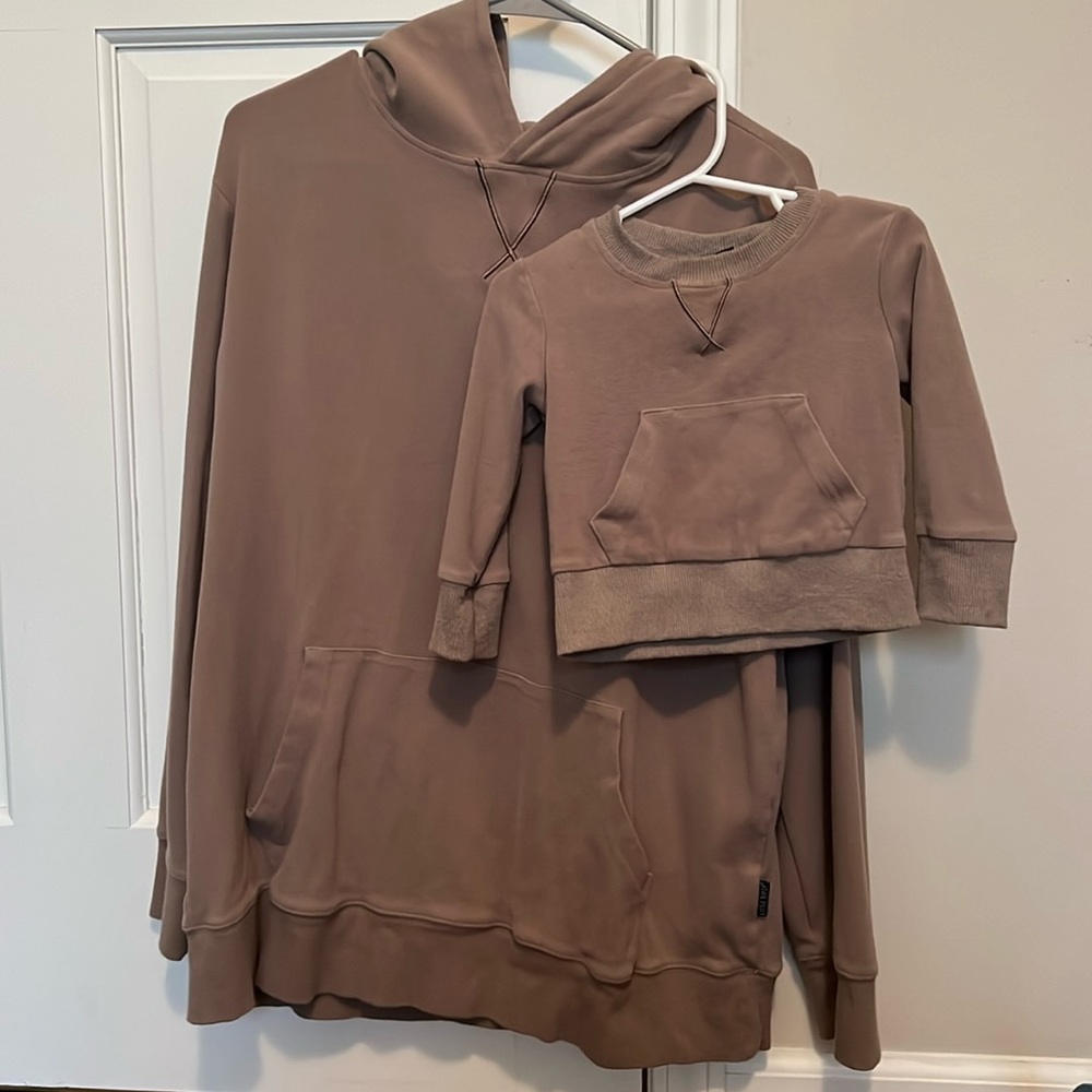 Little Bipsy matching sweatshirt set